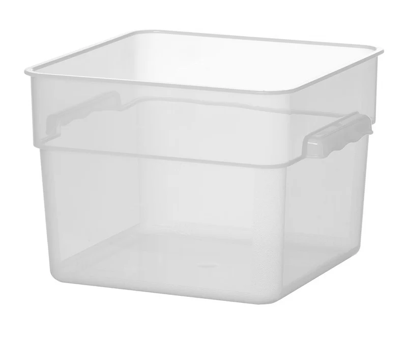 HENDI Lebensmittelbehälter mit Skala – 11,4 l – 290 × 290 × H 210 mm