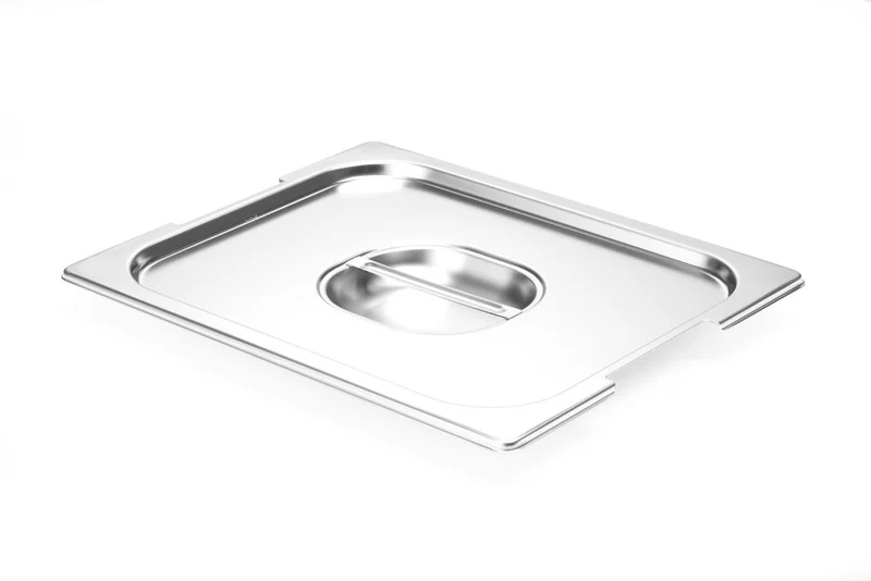 HENDI Deckel für GN-Behälter mit Griffaussparung – GN 1 / 2 – 265 × 325 mm