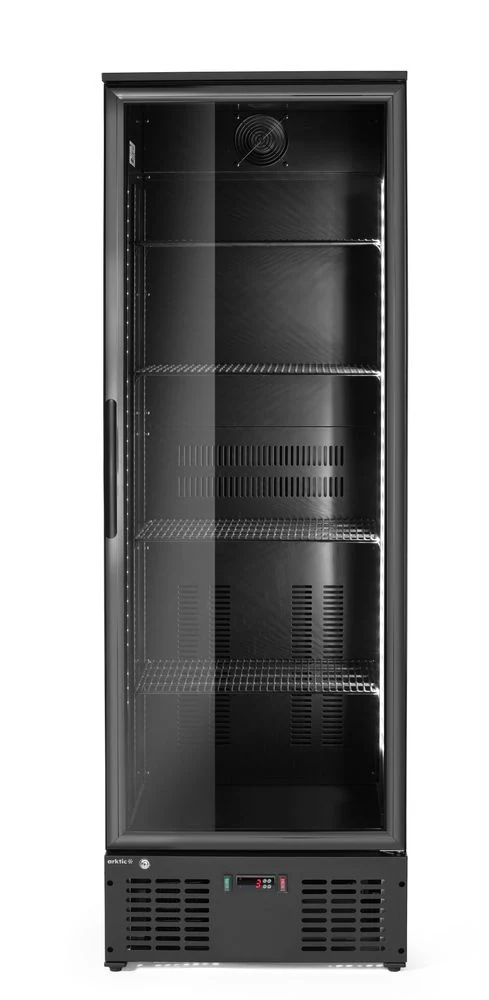 Arktic Bar-Kühlschrank mit einer Tür – 243 l – 230 V / 195 W – Schwarz – 530 × 600 × H 1820 mm