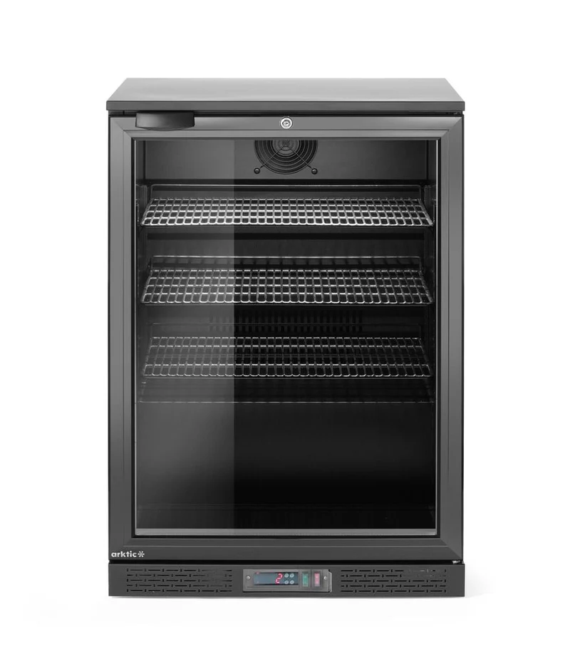 Arktic Bar-Kühlschrank eintürig – 105 l – 230 V / 120 W – Schwarz – 600 × 530 × H 870 mm