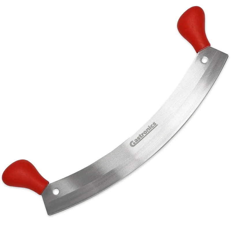 Wiegemesser für Hack Adana Zirh 40 cm Rot