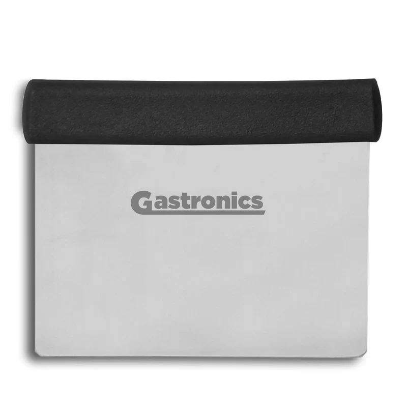 Teigschaber Gastronics flexibel Edelstahl 120 mm Schwarz