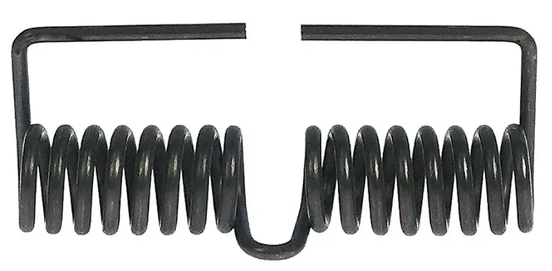 Feder Drehfeder ø 21,5 mm L1 100 mm L2 40 mm Drahtstärke ø 3,3 mm für Kontaktgrill 700569