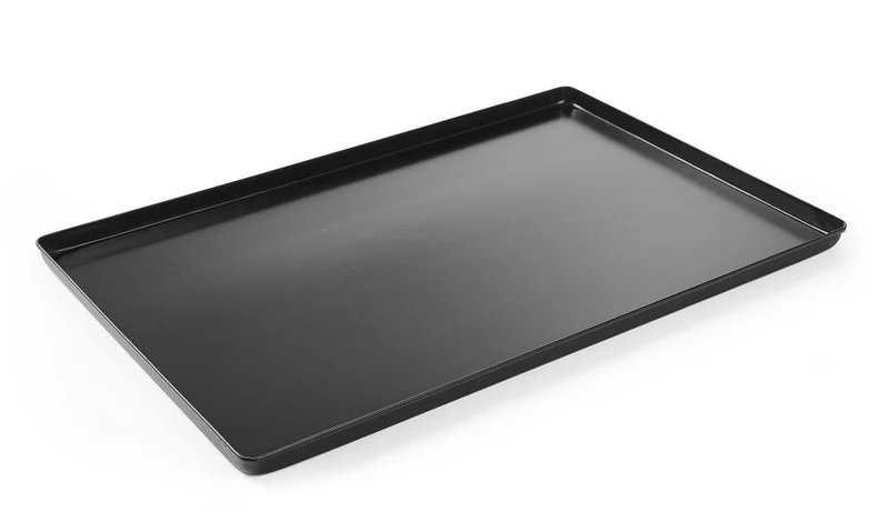 HENDI Auslagetablett für Süsswaren – Schwarz – 600 × 400 × H 20 mm