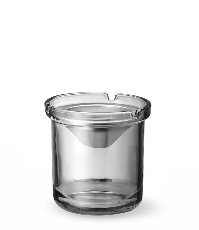 HENDI Aschenbecher mit Trichter – Rund – Ø 98 × H 99 mm