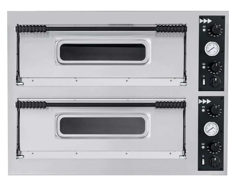 HENDI Pizzaofen BASIC XL 44 – 400 V / 12000 W – 1000 × 955 × H 745 mm