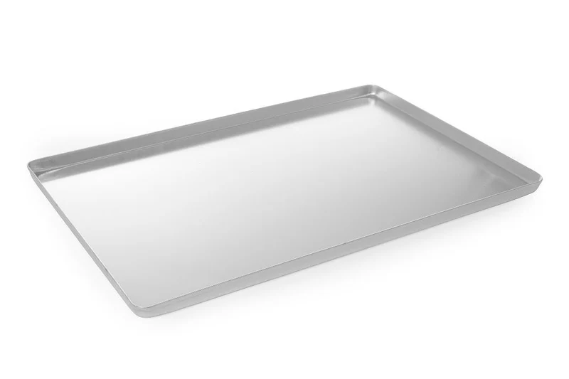 HENDI Auslagetablett für Süsswaren – Silber – 300 × 200 × H 20 mm