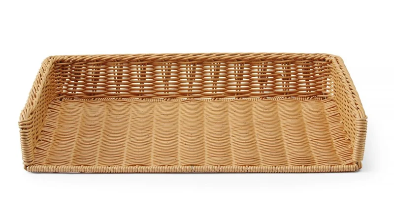 HENDI Brot-Displaykorb – Rechteckig – 595 × 395 × H 105 mm