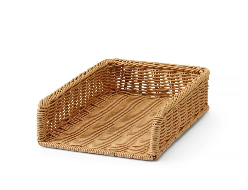 HENDI Brot-Displaykorb – Rechteckig – 295 × 395 × H 105 mm