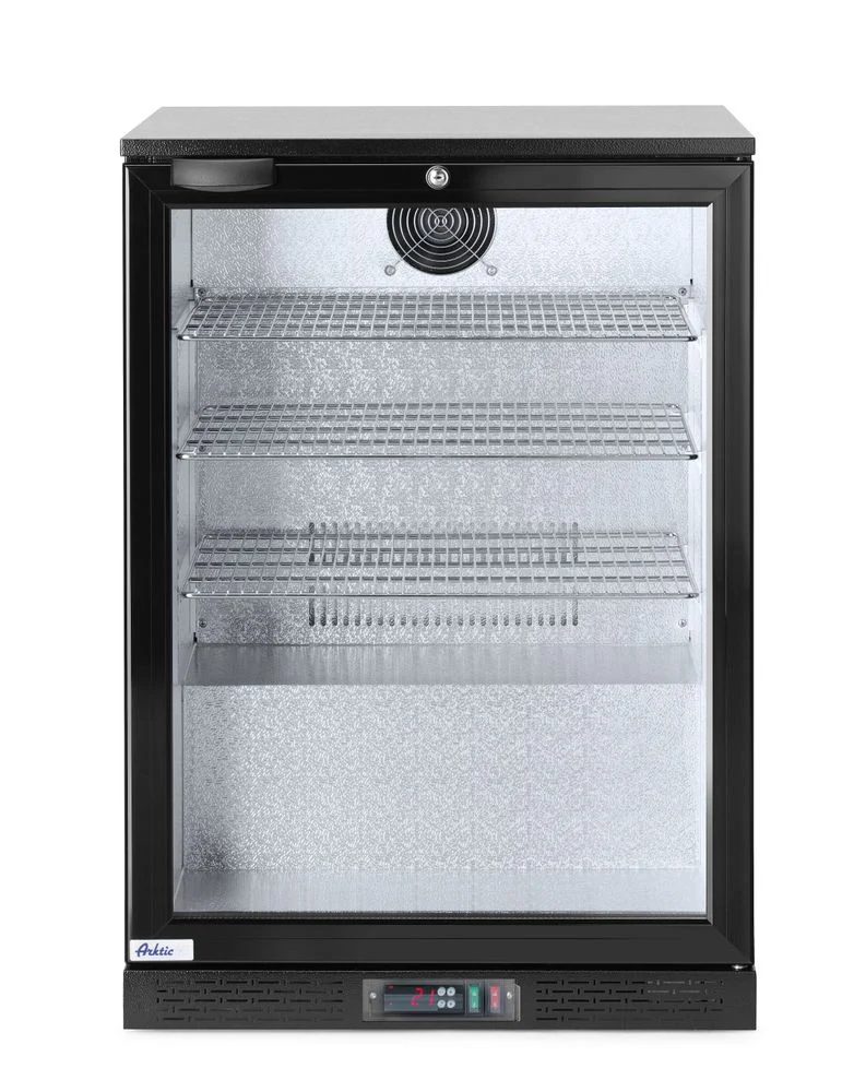 Arktic Bar-Kühlschrank eintürig – 105 l – 230 V / 123 W – Schwarz – 600 × 530 × H 865 mm