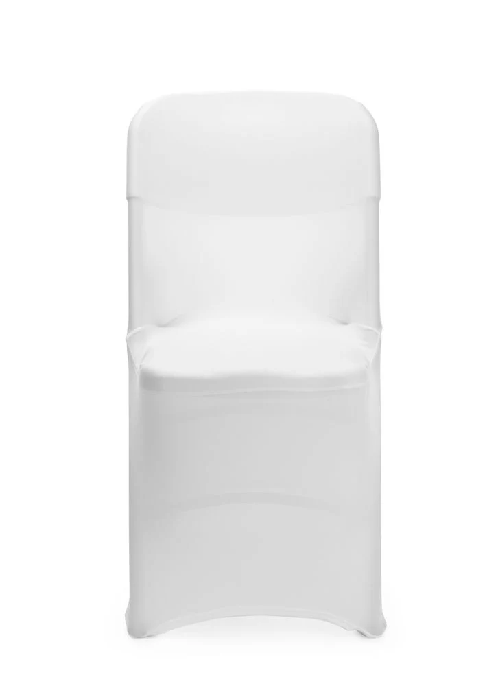 HENDI Klappstuhlbezug – Kitchen Line – 810965 & 910989 – Weiß – 540 × 440 × H 840 mm