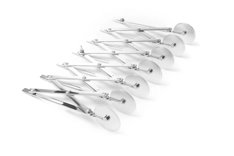 HENDI Teigschneider 7 Räder – 222 × 80 × H 55 mm