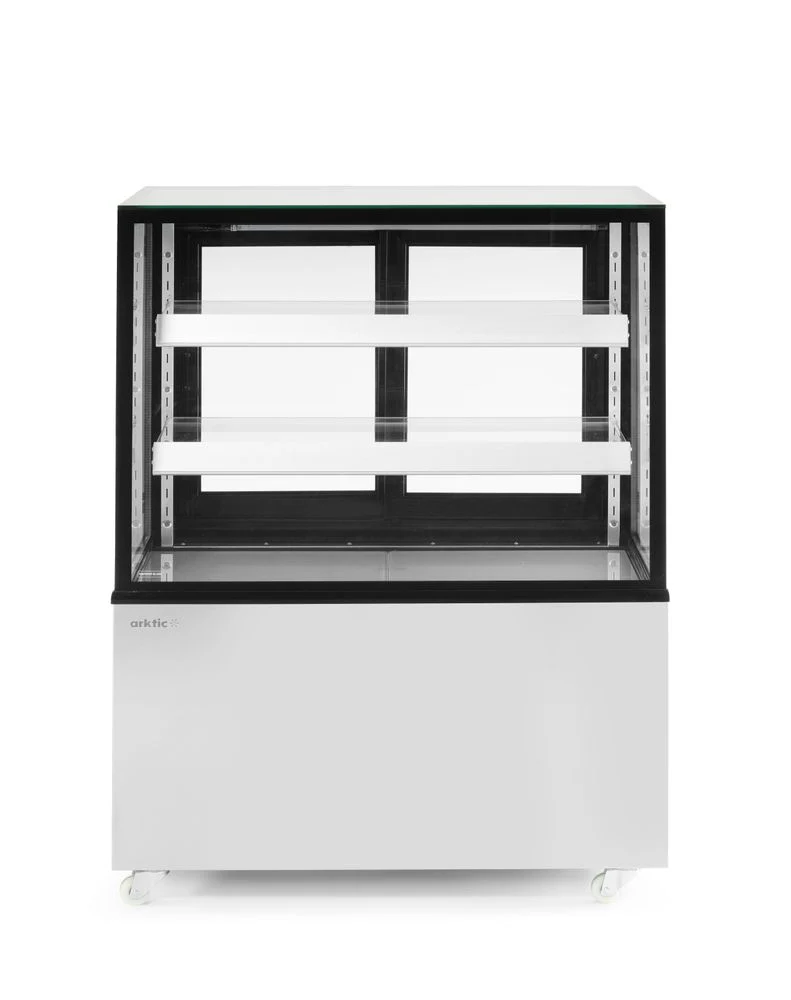 Arktic Kühlvitrine mit 2 Regalen – 230 V / 480 W – 677 × 994 × H 1230 mm