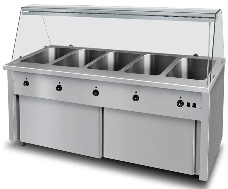 Bain Marie BM-C-5K Separaten Heizungssteuerungen