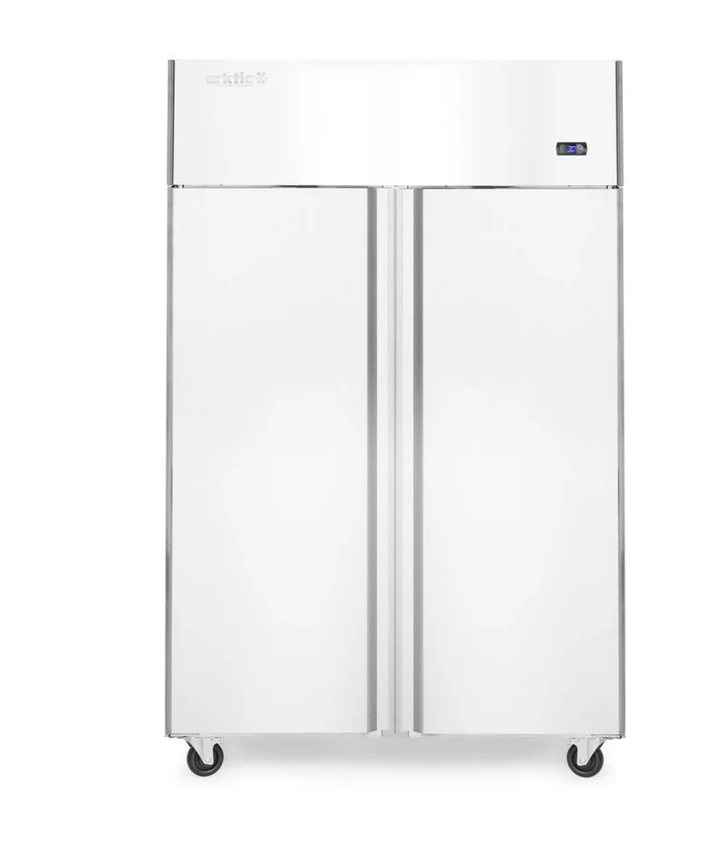 Arktic Gefrierschrank mit 2 Türen 900 l – Profi Line – 620 l – 230 V / 750 W – 745 × 1200 × H 1945 mm