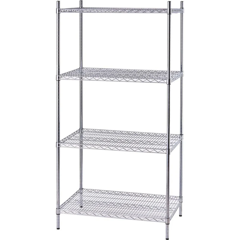 Lagerregal mit Drahtböden 900x610x1800 mm (BxTxH)