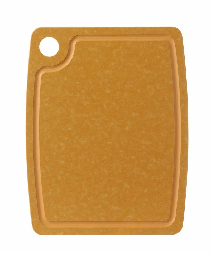 HENDI Holzfaser-Schneidbrett – Braun – 370 × 275 × H 6 mm