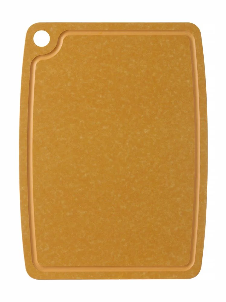 HENDI Holzfaser-Schneidbrett – Braun – 300 × 235 × H 6 mm
