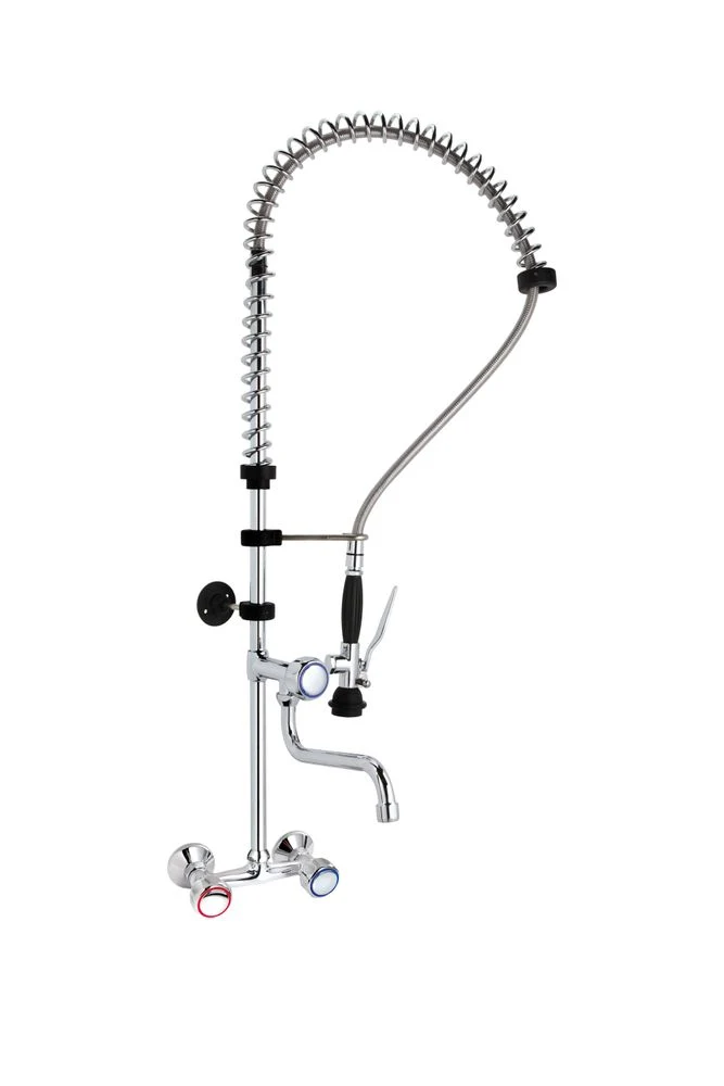 HENDI Geschirrbrause für Wandmontage – 1000 × 300 × H 280 mm