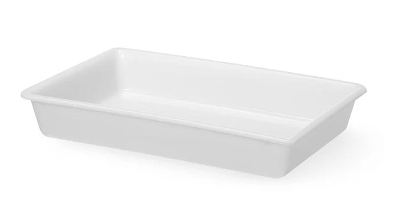 HENDI Vorbereitungsschale – 8 l – Weiß – 480 × 330 × H 80 mm