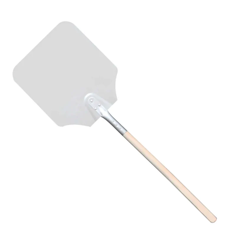 Pizzaschaufel Aluminium mit Holzgriff 30 cm