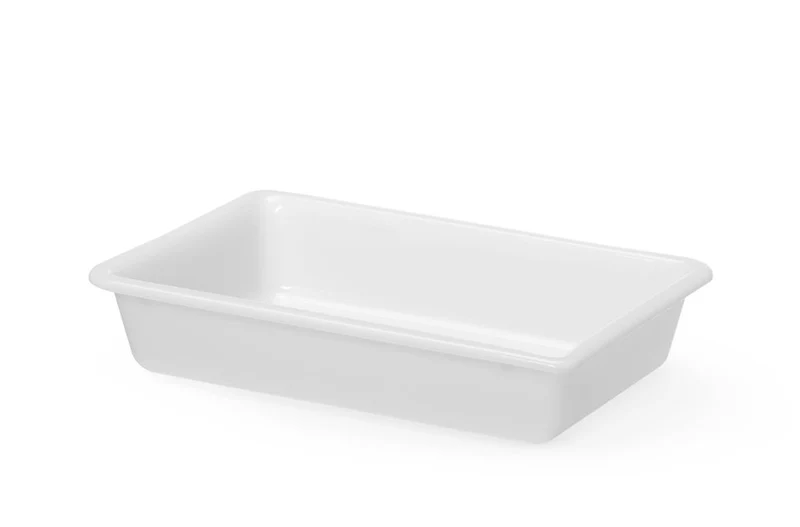 HENDI Vorbereitungsschale – 3 l – Weiß – 340 × 235 × H 70 mm