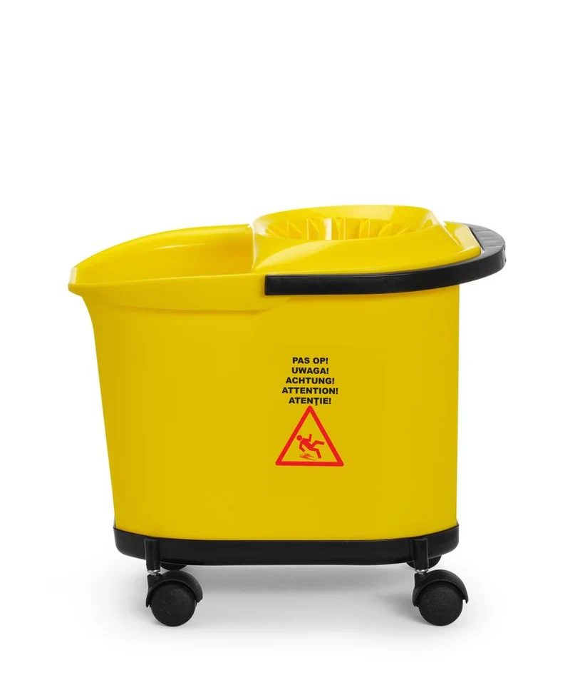 HENDI Wischeimer – 16 l – Gelb – 405 × 296 × H 340 mm