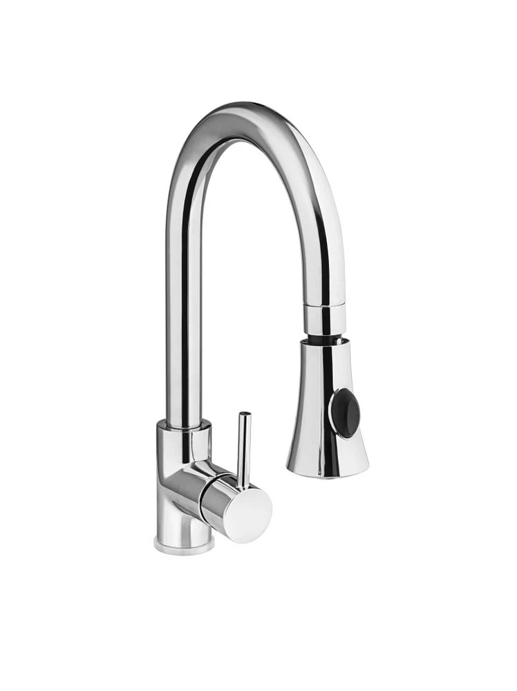 HENDI Ausziehbare Küchenarmatur – 370 × 50 × H 110 mm
