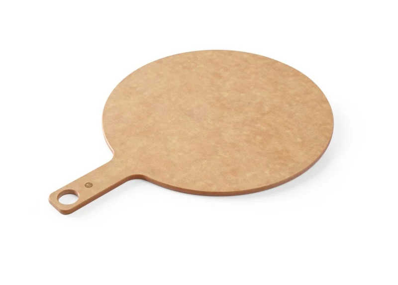HENDI Pizzabrett mit Griff – Ø 356 × H 6 mm