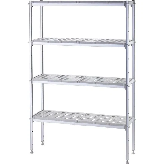 Lagerregal mit GN1/1 - Aufnahme 1120x360x180 mm (BxTxH)