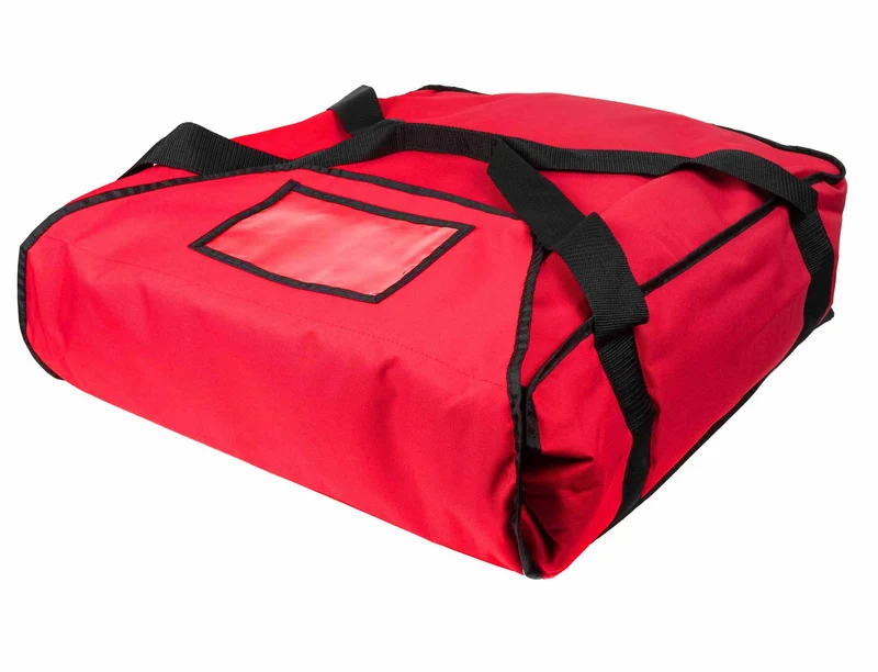 Gi Metal Hoch wärmeisolierte Thermotasche – Perfekte Lösung für den Transport von 3 Pizzakartons (Ø 50 cm)