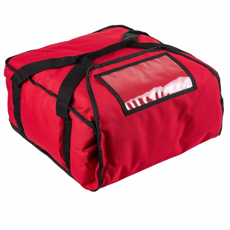 Gi Metal Hoch wärmeisolierte Thermotasche – Für 4 Pizzakartons (Ø 40 cm) oder 5 Pizzakartons (Ø 36 cm)