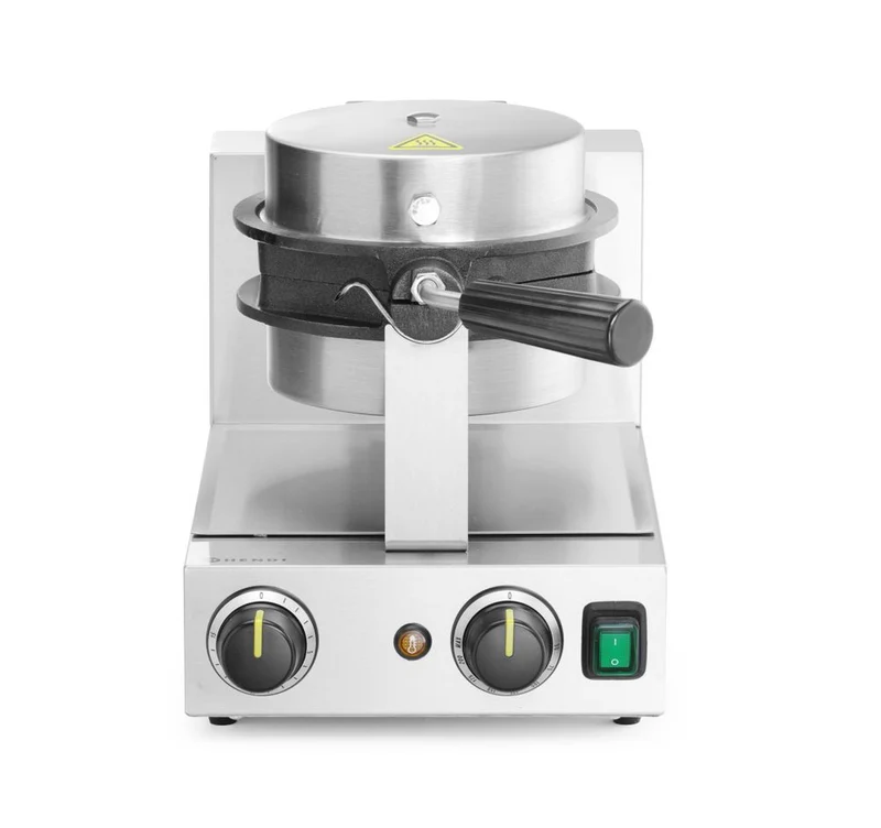 HENDI Bubble Waffle Rotationswaffeleisen – 230 V / 1500 W – 255 × 560 × H 318 mm