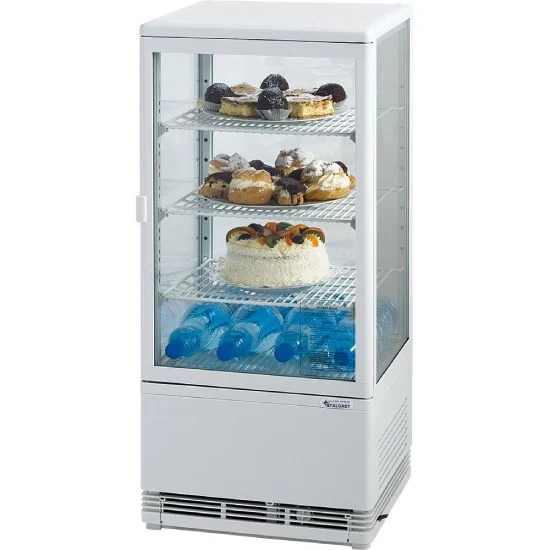 Kühlvitrine PAN4L mit Umluftkühlung, 78 Liter - KT0101078