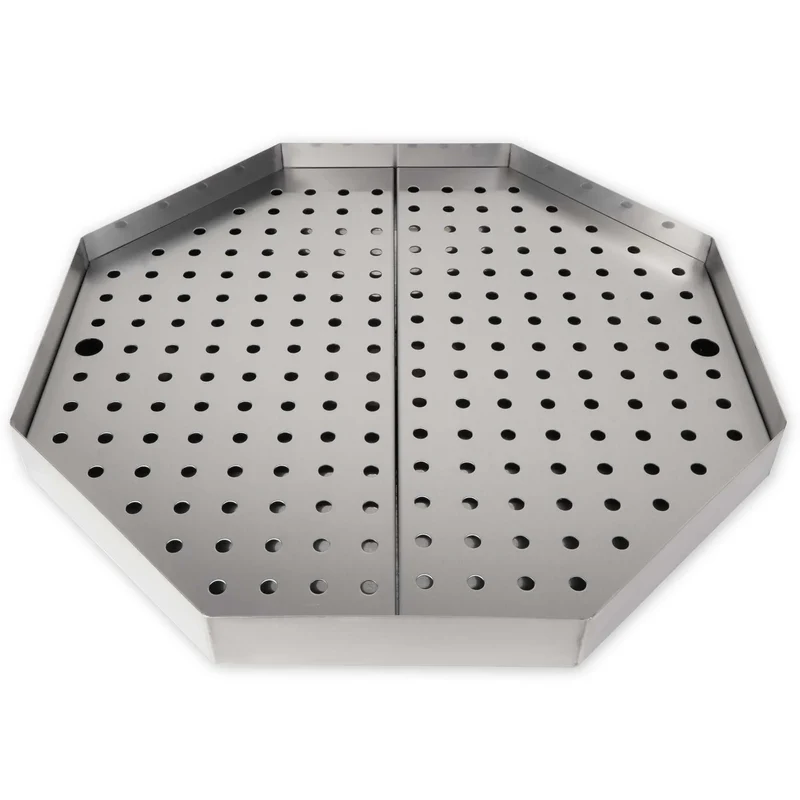 Fettwanne für Dönergrill 50 cm 8 Eckig