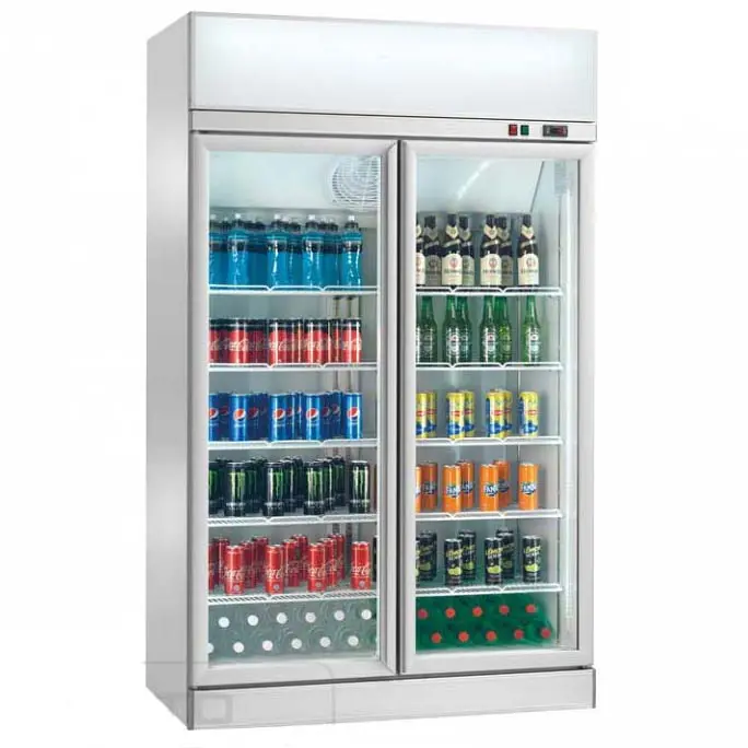 Glastürkühlschrank Display AKE1200RG 1000 Liter