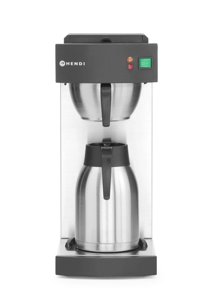HENDI Filterkaffeemaschine – 2 l – 230 V / 1400 W – 215 × 410 × H 520 mm