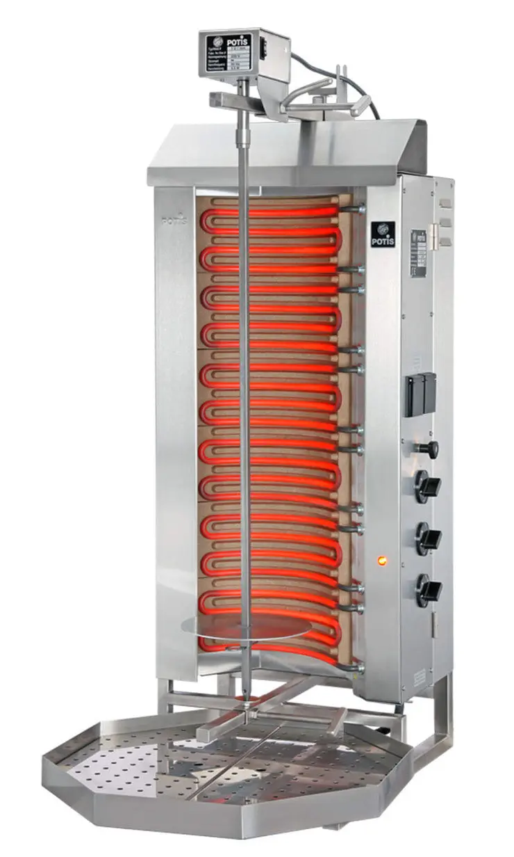 Potis E4 Dönergrill / Gyrosgrill – Leistungsstarker Grill für die Gastronomie