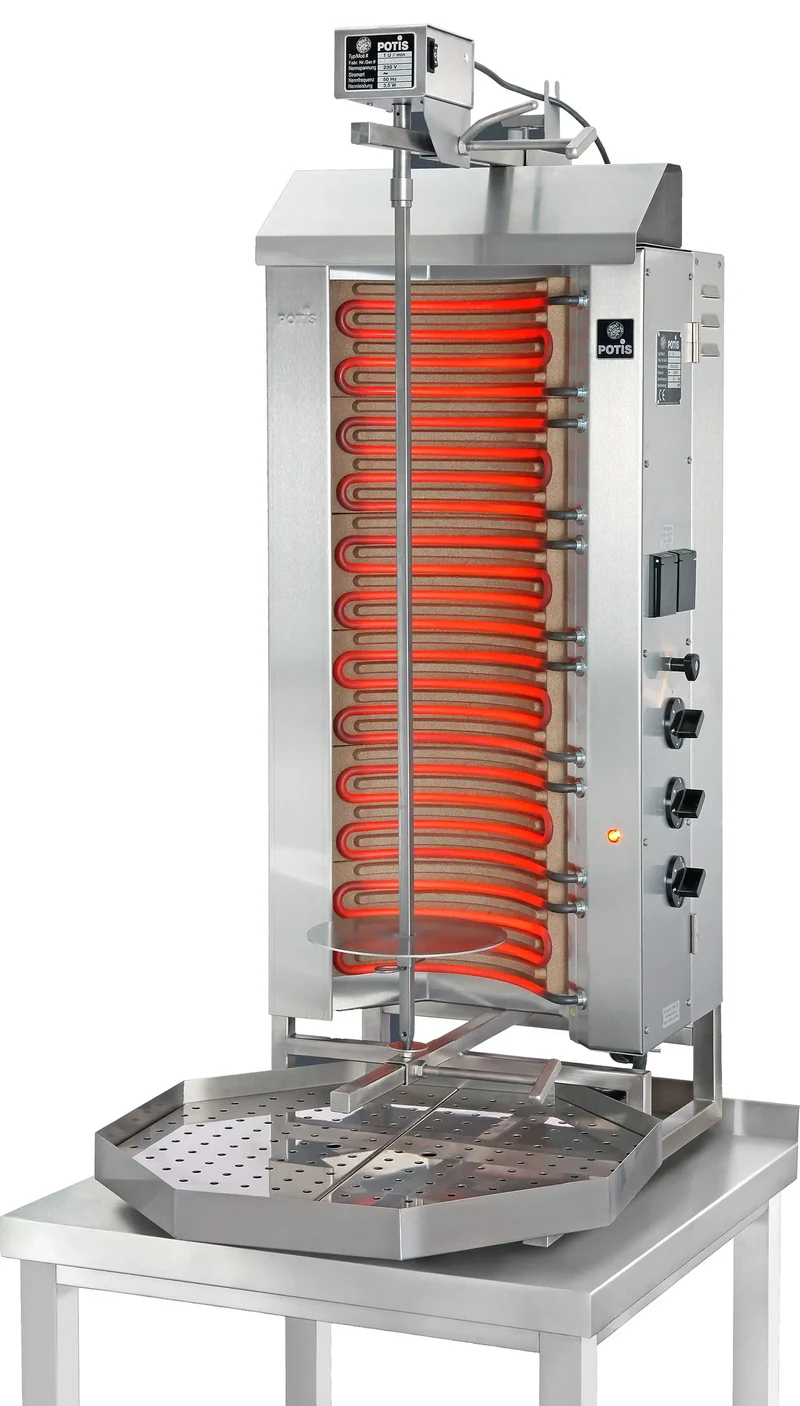 Potis E3 Dönergrill / Gyrosgrill – Professioneller Grill für Gastronomiebetriebe