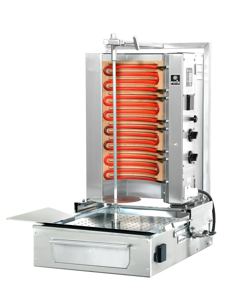 Potis F E2 Elektro Dönergrill / Gyrosgrill – Professionelles Grillgerät für Gastronomie und Imbissbetriebe