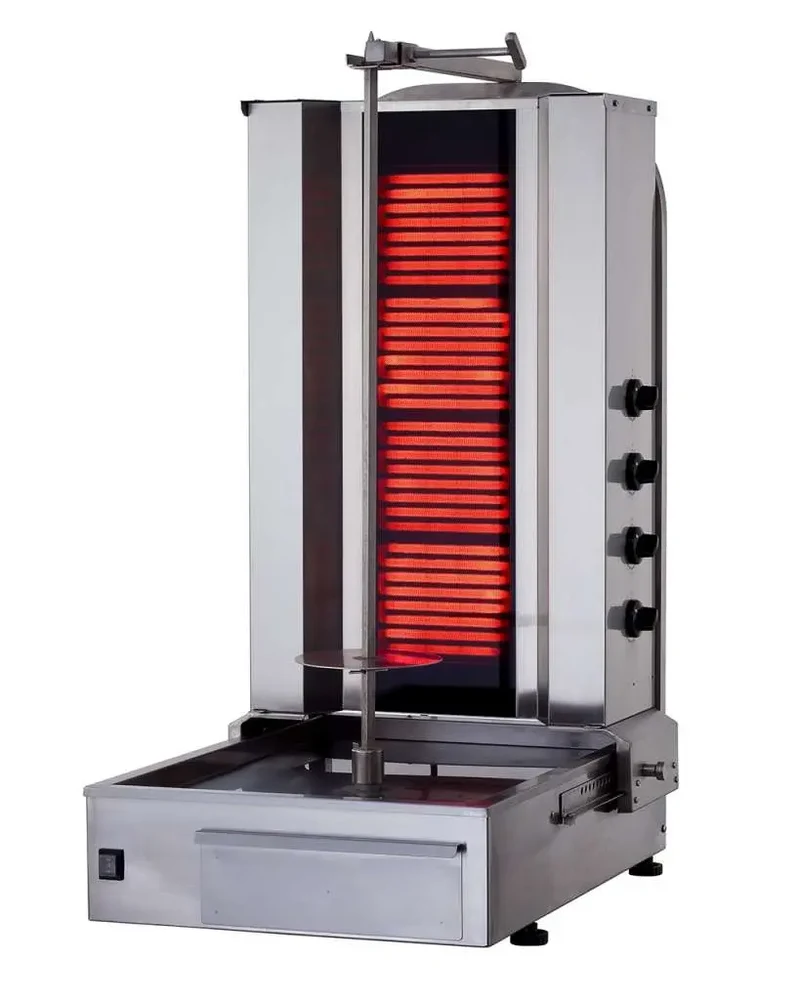 Gastronics Dönergrill / Gyrosgrill 4 Ceranfelder Elektrisch