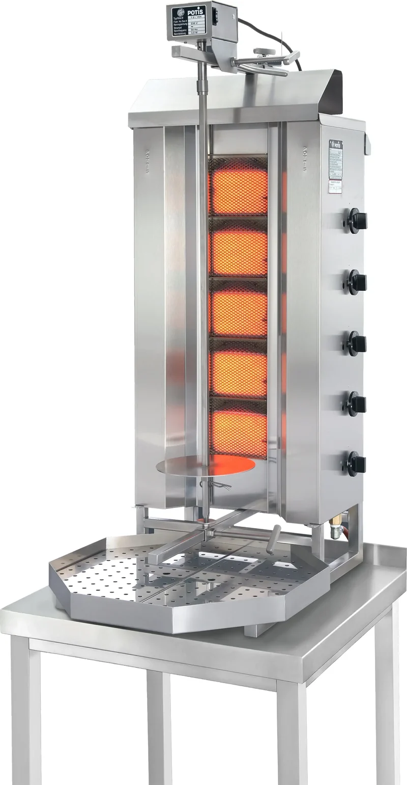 Potis G3 Dönergrill / Gyrosgrill – Leistungsstarker Infrarotgrill für die Gastronomie