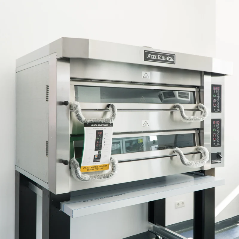 PizzaMaster PM 732 ED Elektro-Steinpizzaofen – Professioneller Pizzaofen mit digitaler Steuerung für höchste Backqualität