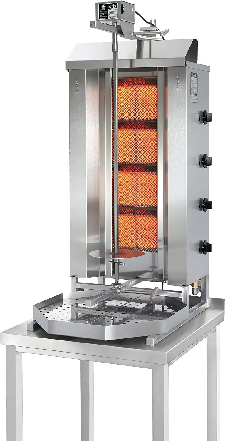 Potis GD4 Dönergrill / Gyrosgrill – Professionelles Grillgerät für Gastronomie und Imbissbetriebe