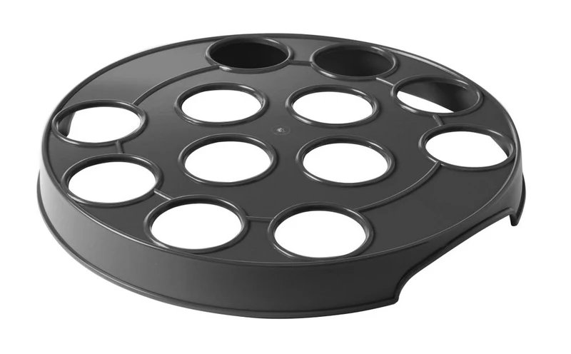 BarUp Bierglasträger – Schwarz – Ø 315 × H 35 mm