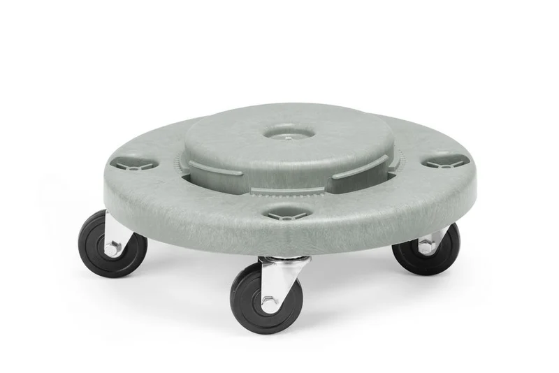 AmerBox Wagen für Abfalleimer rund – Passend für 691403 – Ø 400 × H 165 mm