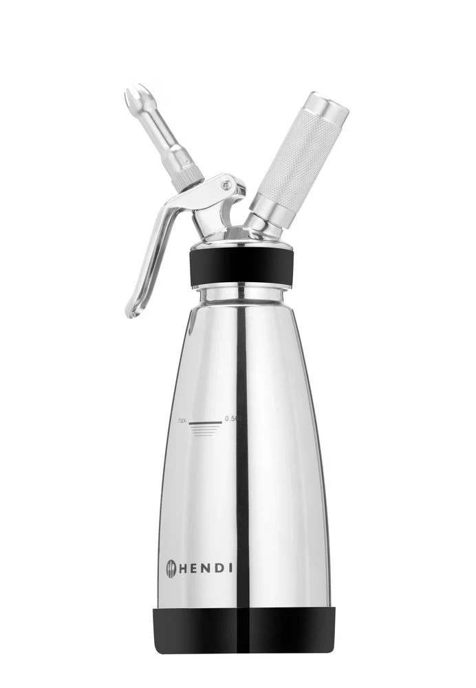 HENDI Thermo-Sahnespender – 0,5 l – Ø 95 × H 275 mm