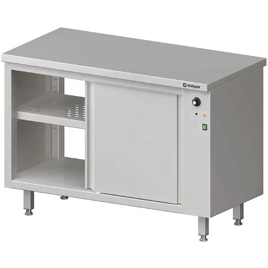 Durchreiche-Wärmeschrank mit Schiebetüren 1000x700x850 mm