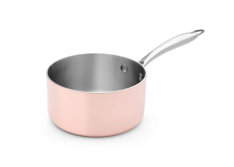 HENDI Stielkasserolle - Ohne Deckel – 1,5 l – Ø 160 × H 80 mm