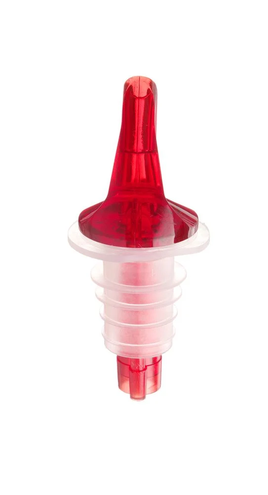 BarUp Freeflow-Ausgießer – Rot – 4 Stück